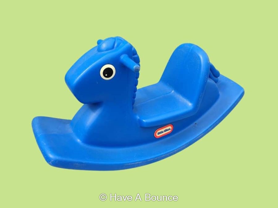 Rocker Horse Blue - Bouncy Castle & Soft Play Hire in Surrey, Guildford ...