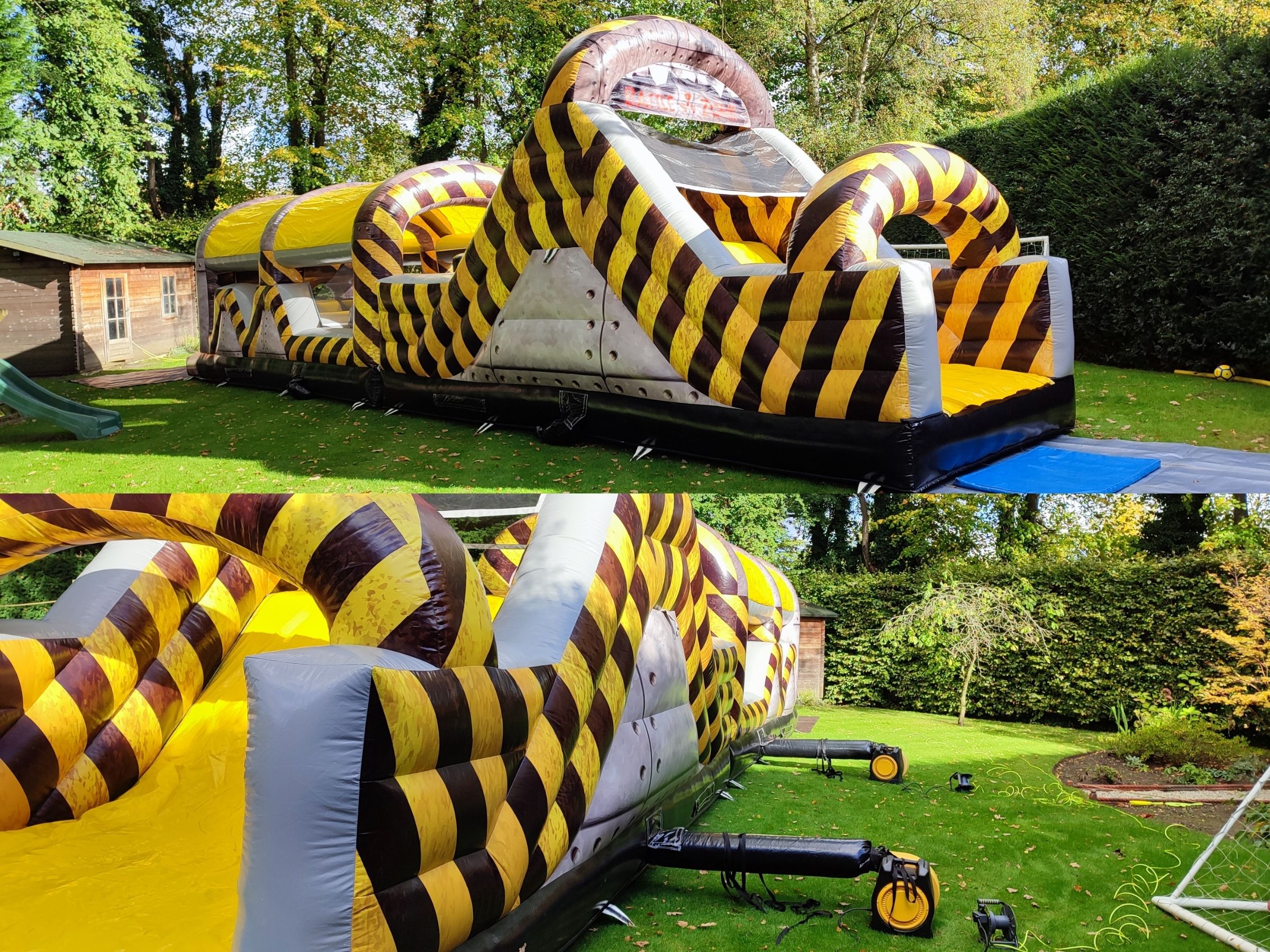 Assault Course Inflatable hire in Surrey