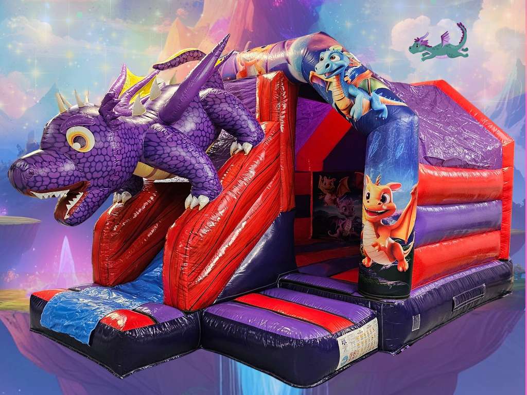 Dragon 3D Bouncy castle hire in Woking