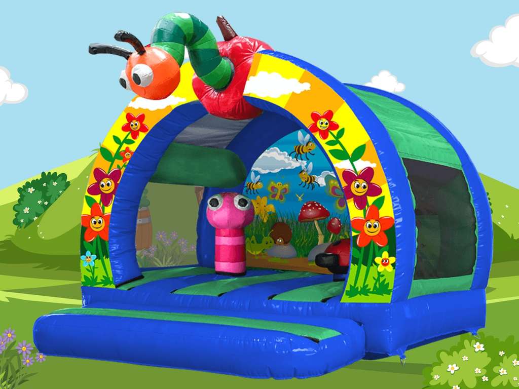 Bugs Bouncy Castle with 3D Pop-ups 13x12 Bugs Bouncy Castle with 3D Pop-ups 13x12