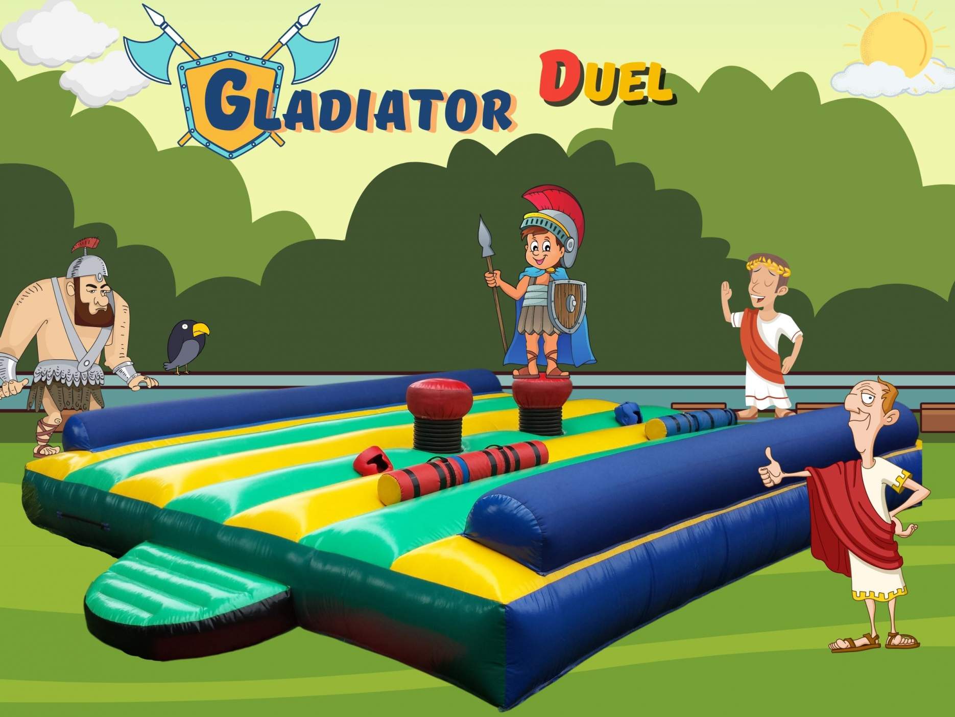 Inflatable Gladiator Duel Inflatable Gladiator Duel for kids and adults